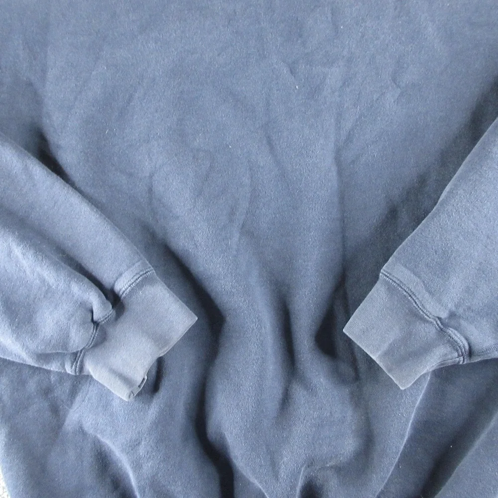 Polo Ralph Lauren Sweatshirt Mens Medium Blue Fleece Crew Neck Pullover